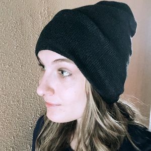Cozy charcoal beanie